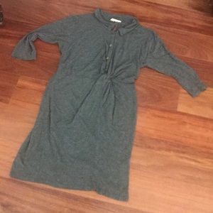 Grey Rolla Coster Dress
